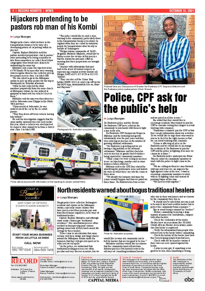 Rekord Noweto 15 October 2021 page 2