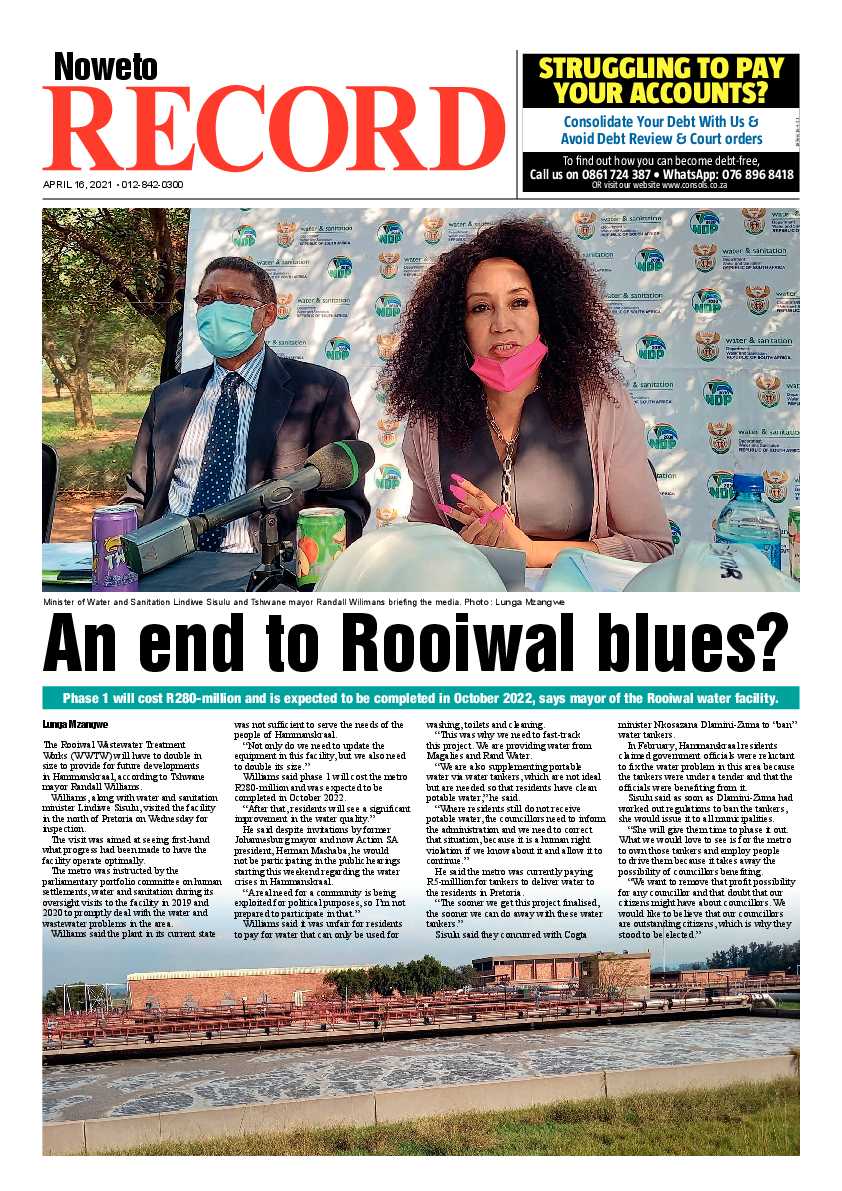 Rekord Noweto 16 April 2021 page 1