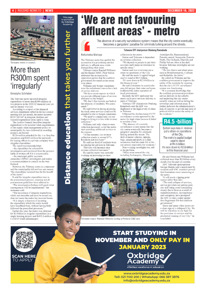 Rekord Noweto 16 December 2022 page 4