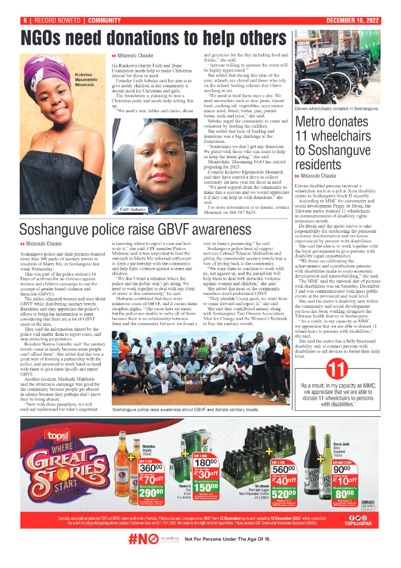 Rekord Noweto 16 December 2022 page 6
