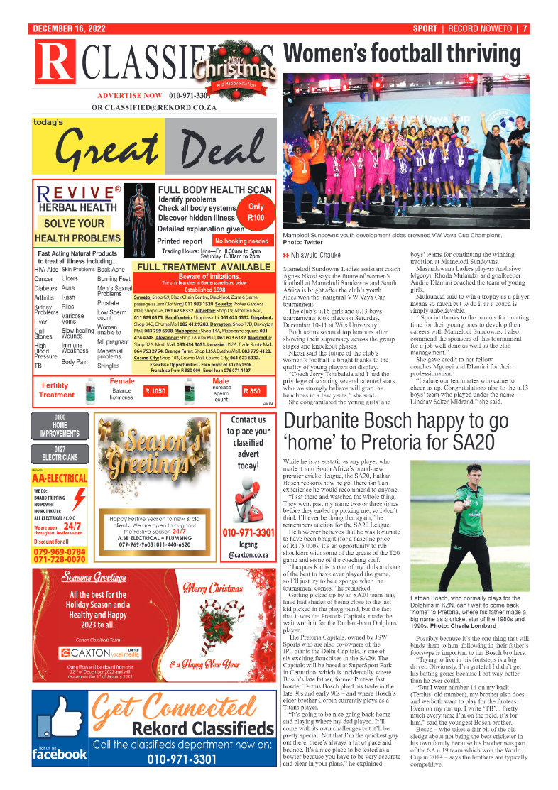 Rekord Noweto 16 December 2022 page 7