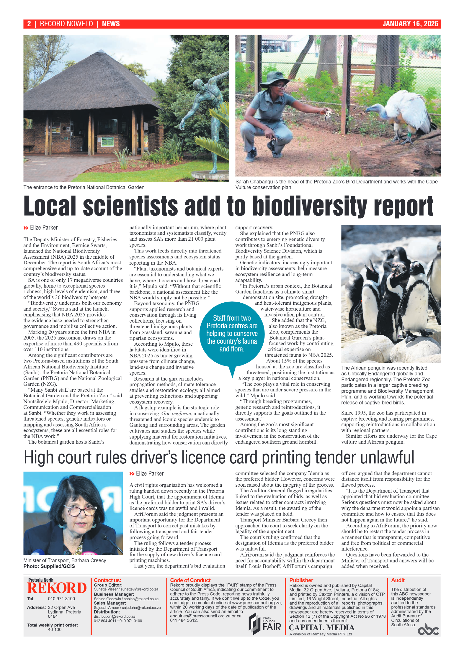 Rekord Noweto 16 January 2026 page 2