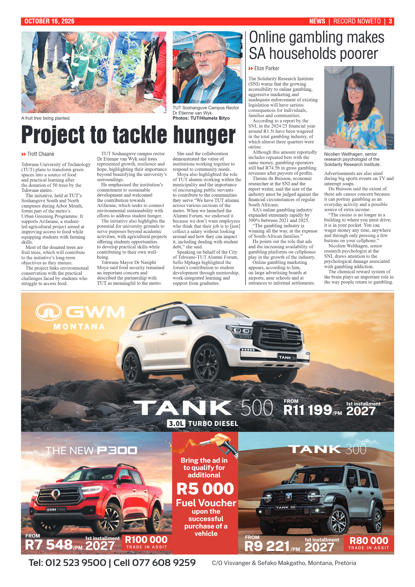 Rekord Noweto – 16 October 2026 page 3