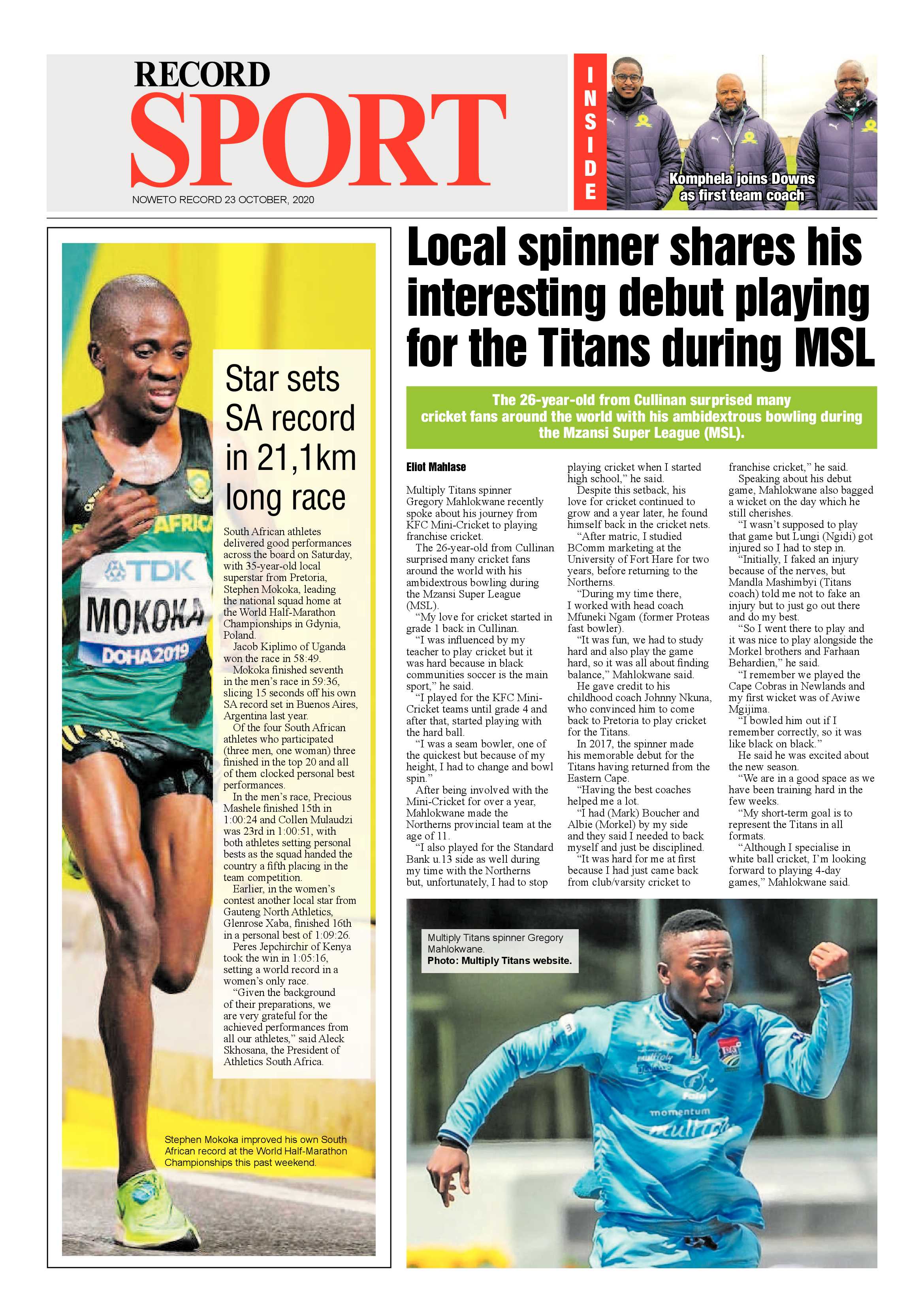 Rekord Noweto 23 October 2020 page 8