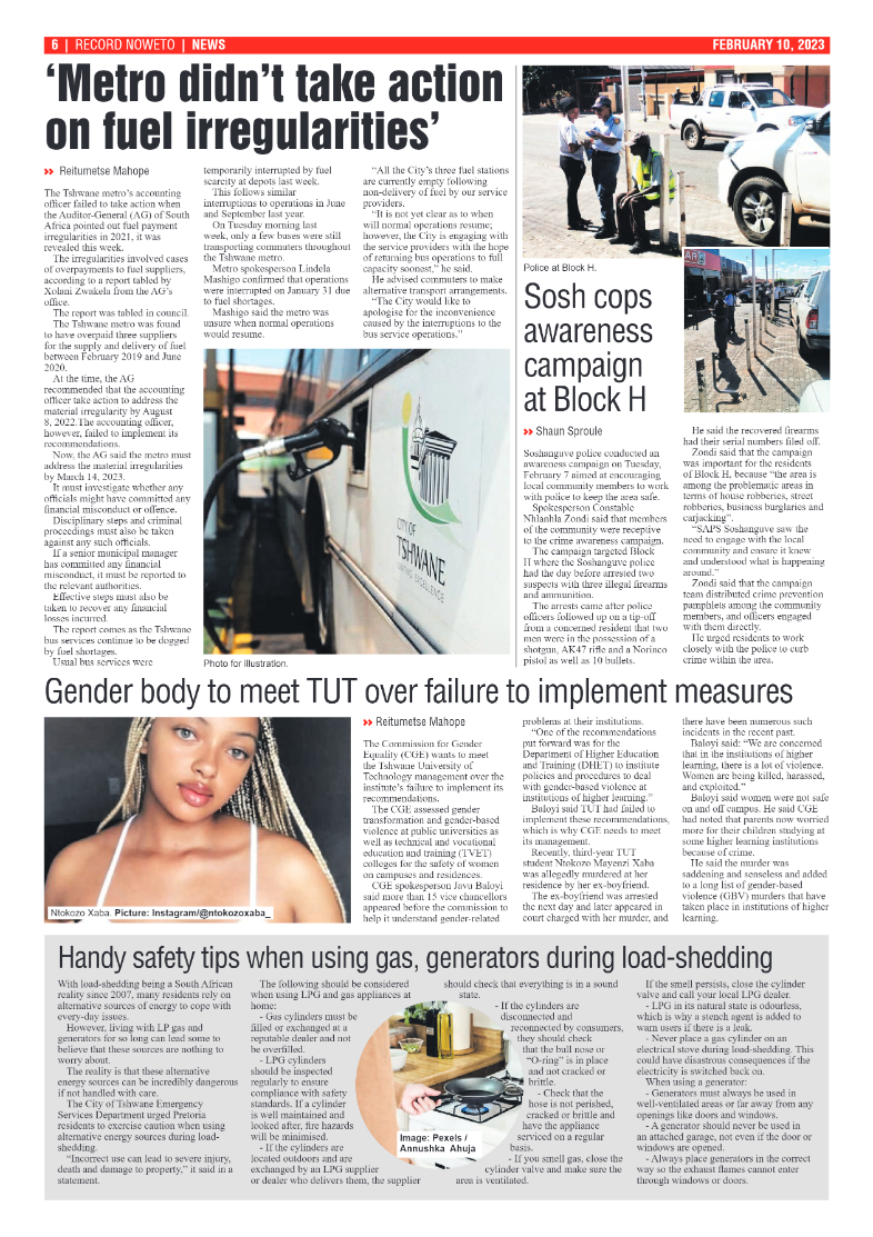 Rekord  Noweto 24 February 2023 page 6
