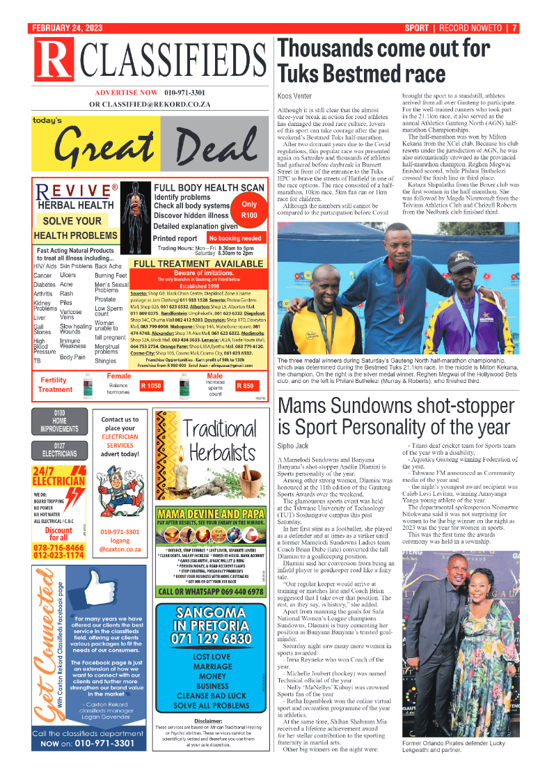 Rekord  Noweto 24 February 2023 page 8