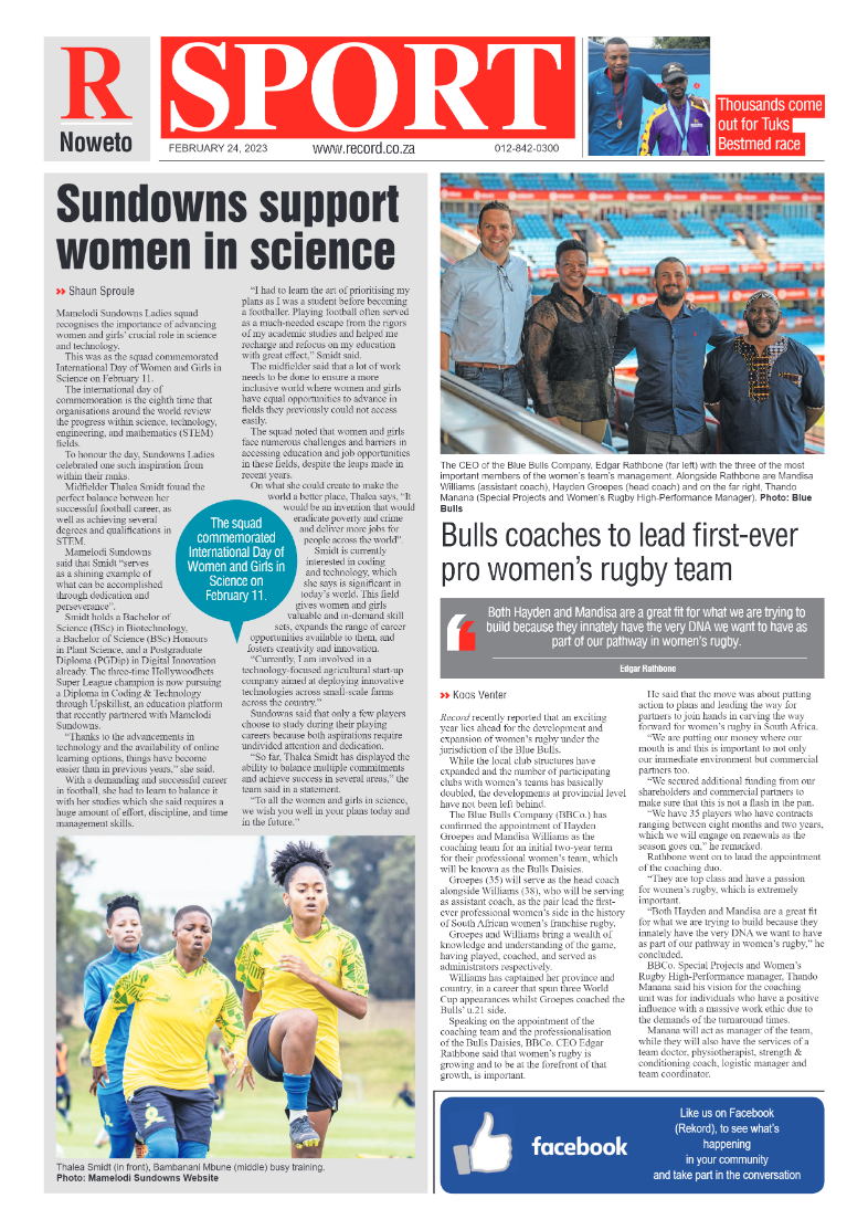 Rekord  Noweto 24 February 2023 page 9