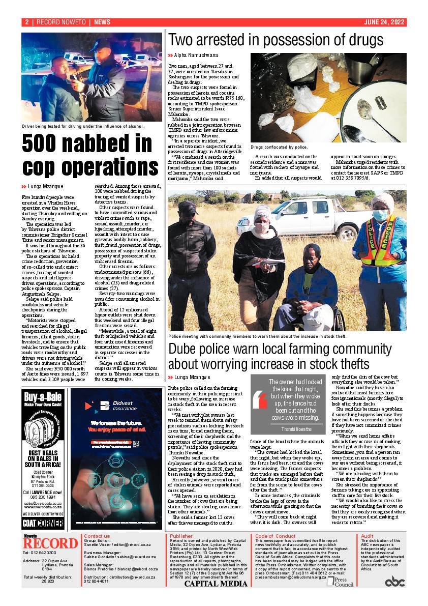 Rekord Noweto 24 June 2022 page 2