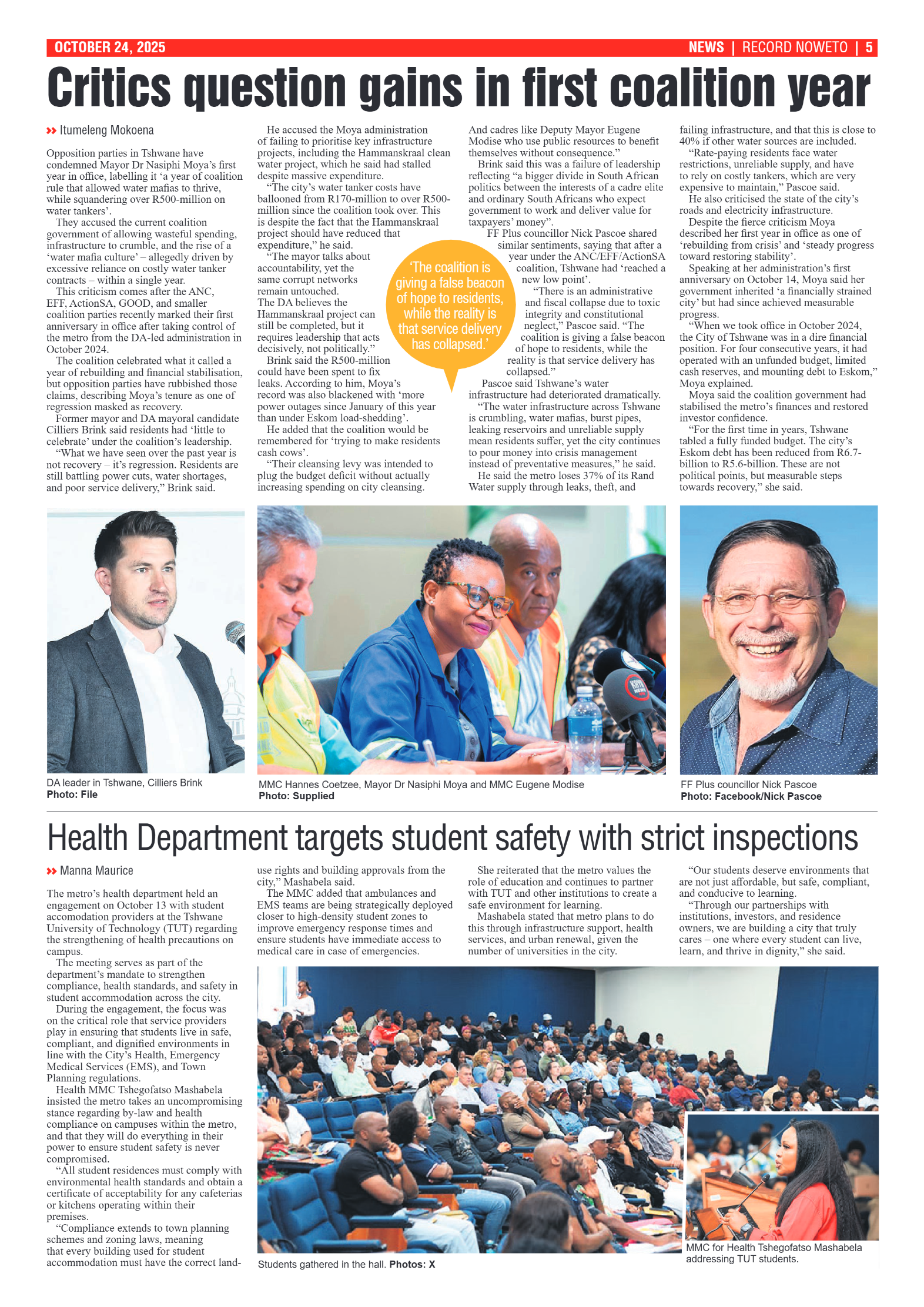 Rekord Noweto 24 October 2025 page 5