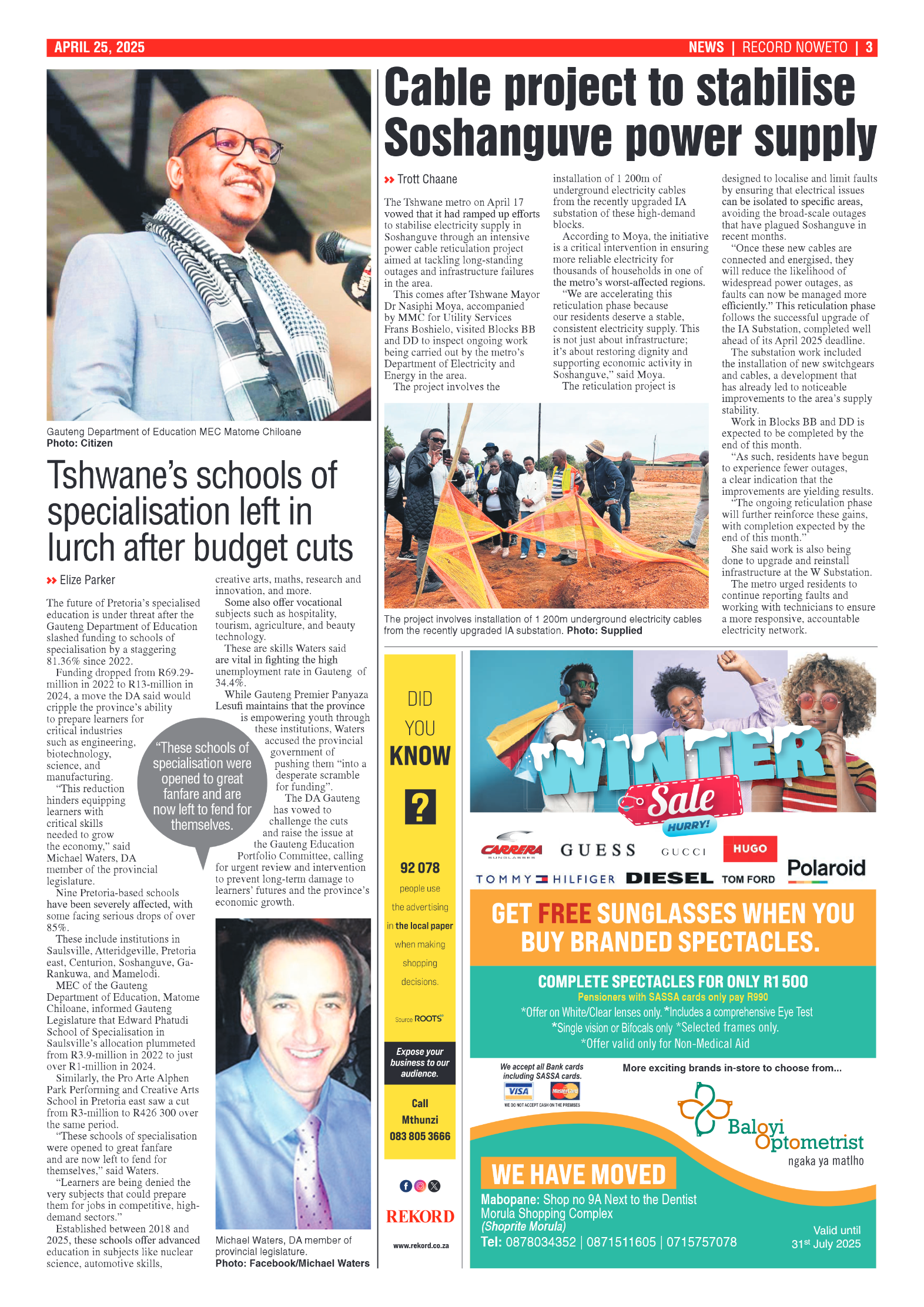 Rekord Noweto 25 April 2025 page 3