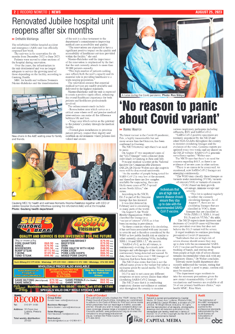 Rekord Noweto 25 August 2023 page 2