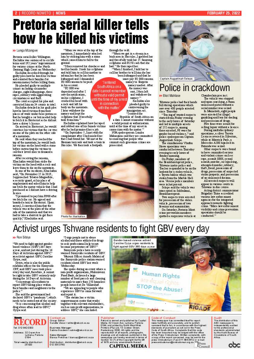 Rekord Noweto 25 February 2022 page 2