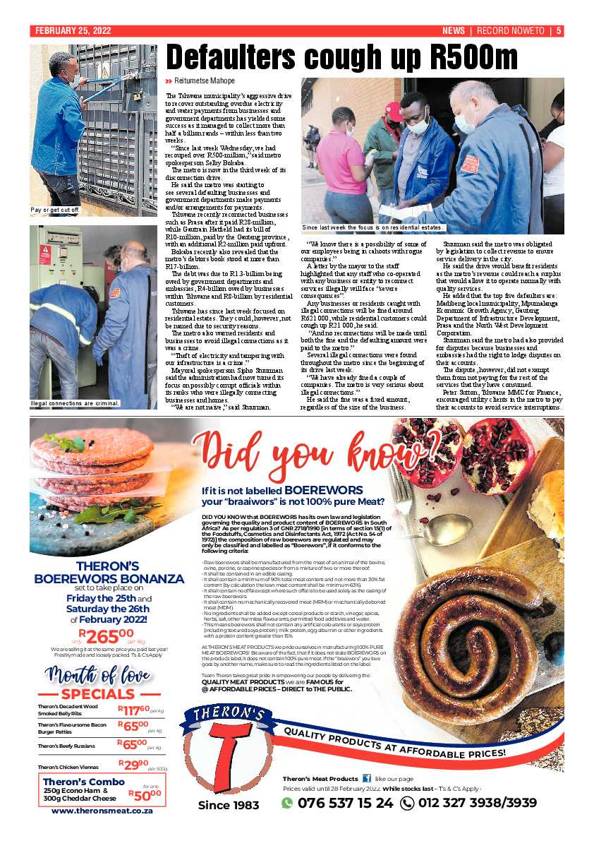 Rekord Noweto 25 February 2022 page 5