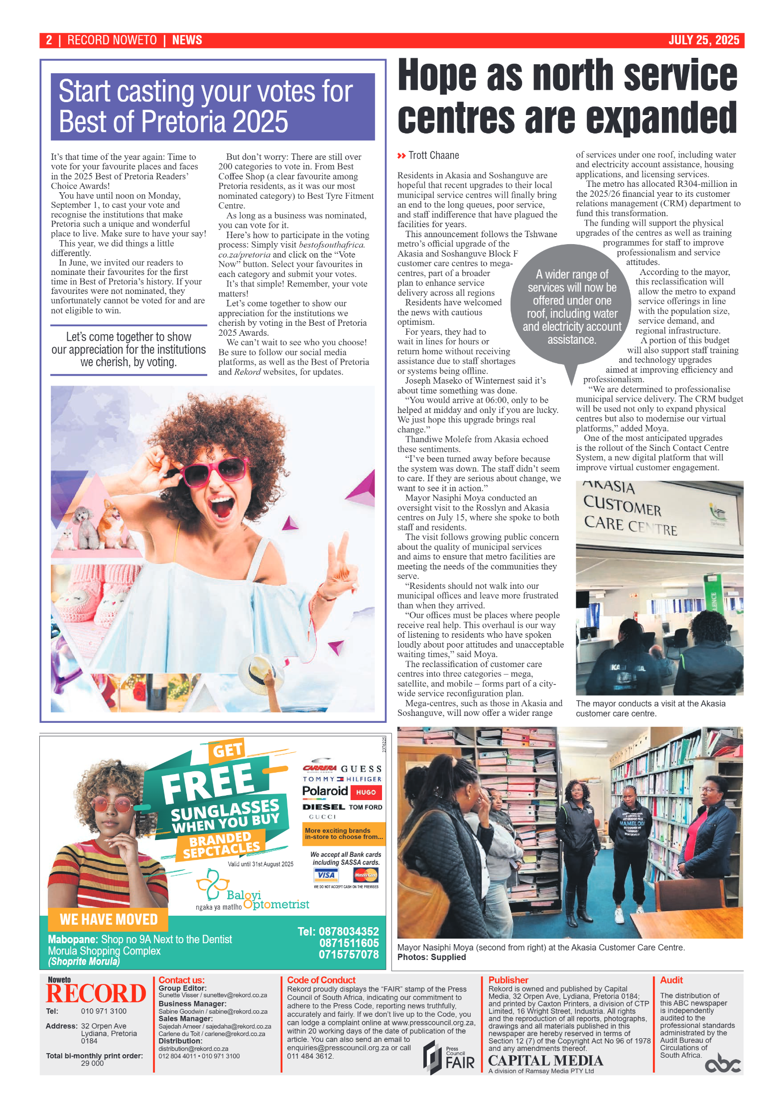 Rekord Noweto 25 July 2025 page 2