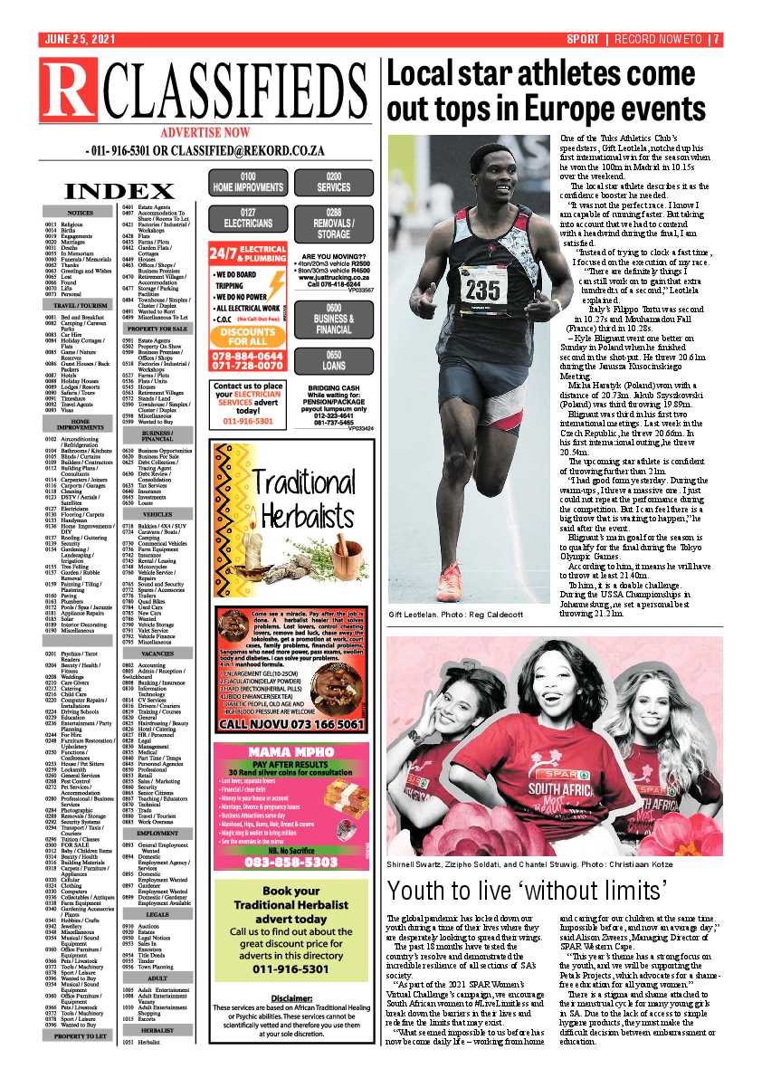 Rekord Noweto 25 June 2021 page 9