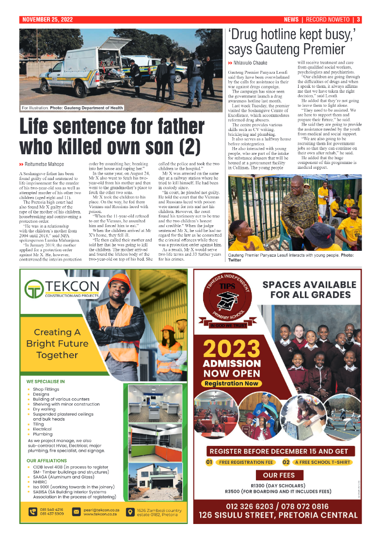 Rekord Noweto 25 November 2022 page 3