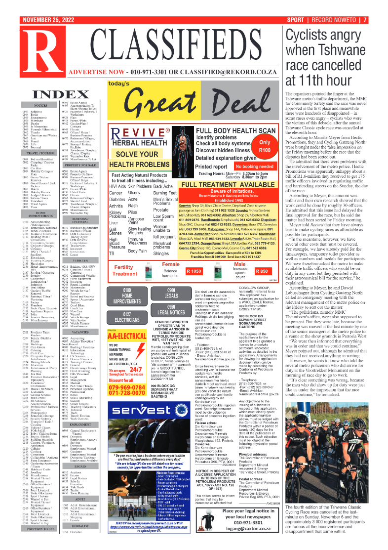 Rekord Noweto 25 November 2022 page 7