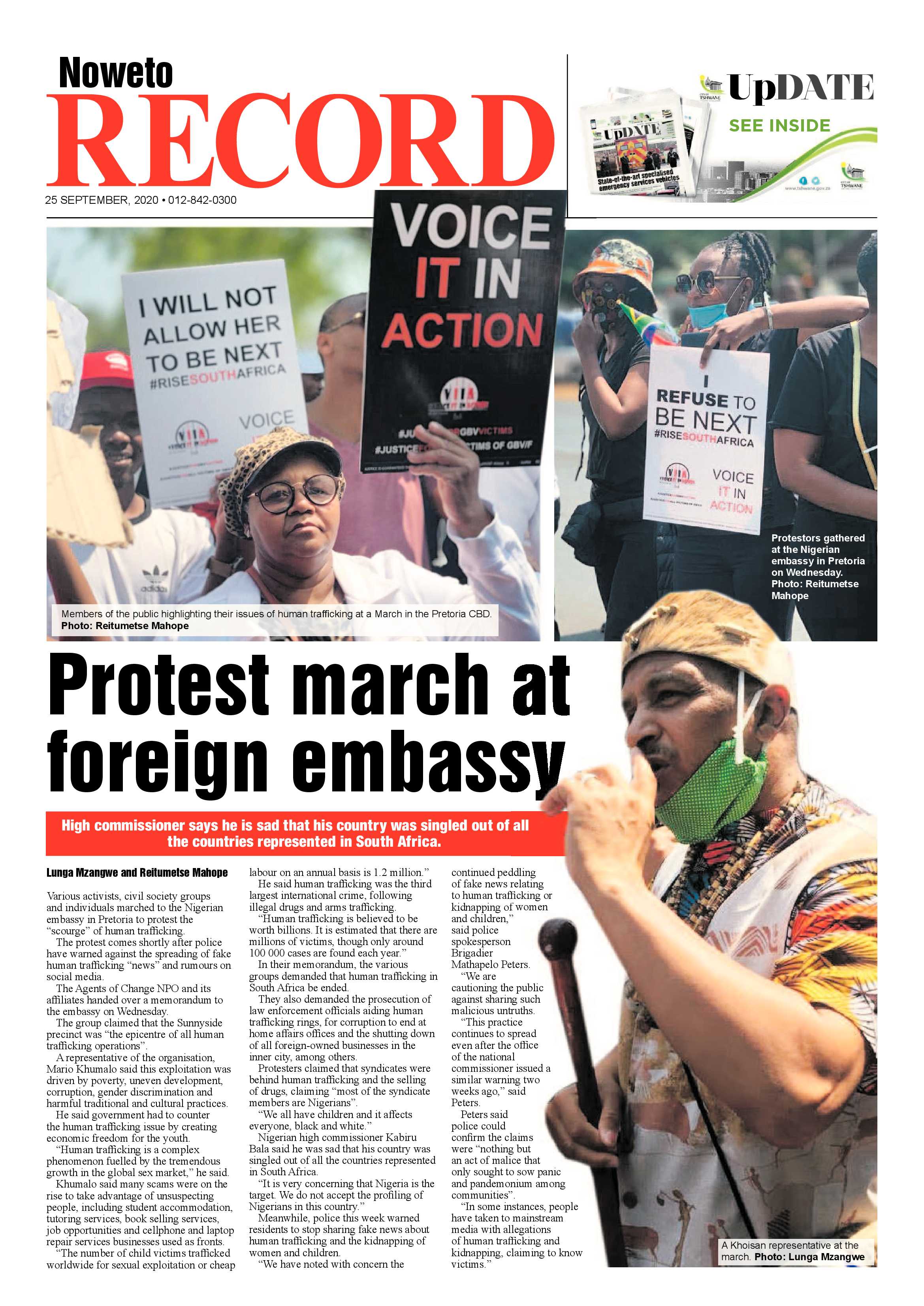 Rekord Noweto 25 September 2020 page 1