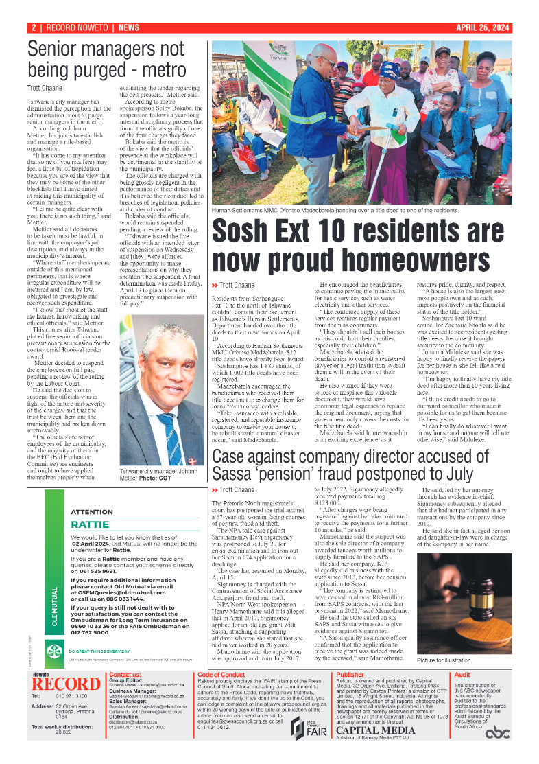 Rekord Noweto 26 April 2024 page 2