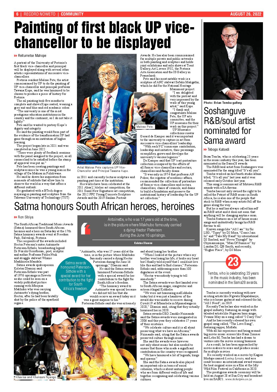 Rekord Noweto 26 August 2022 page 6