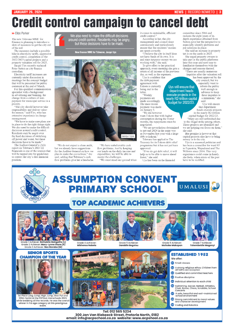 Rekord Noweto 26 January 2024 page 3