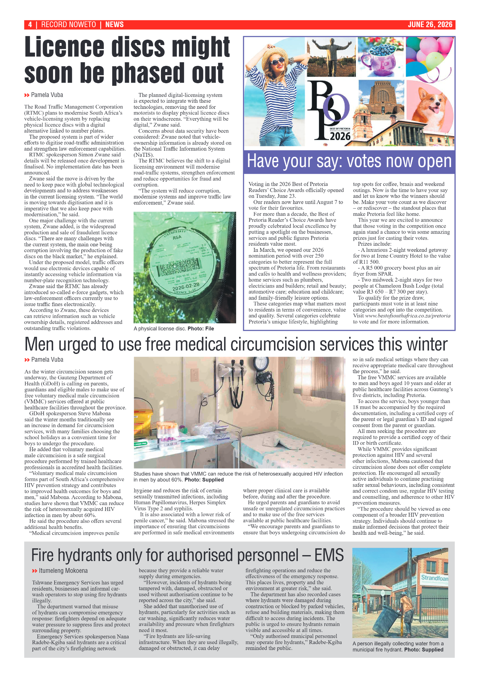 Rekord Noweto 26 June 2026 page 4