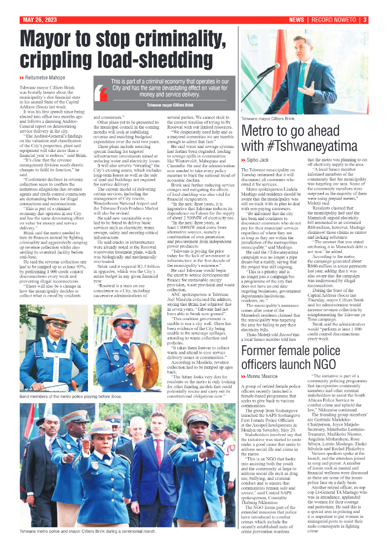 Rekord Noweto 26 May 2023 page 3