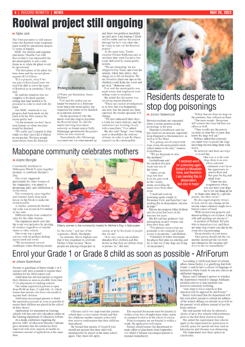 Rekord Noweto 26 May 2023 page 4