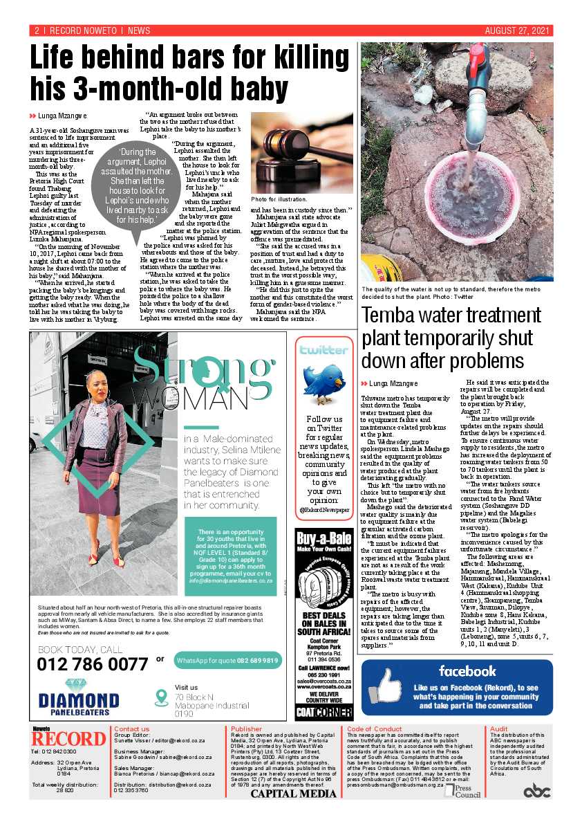 Rekord Noweto 27 August 2021 page 2