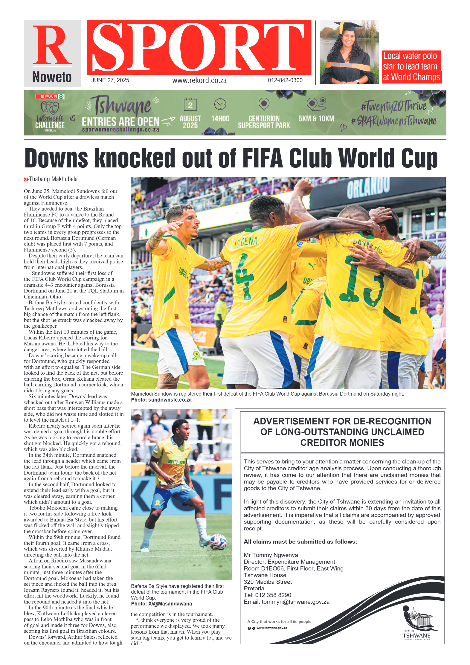 Rekord Noweto 27 June 2025 page 8