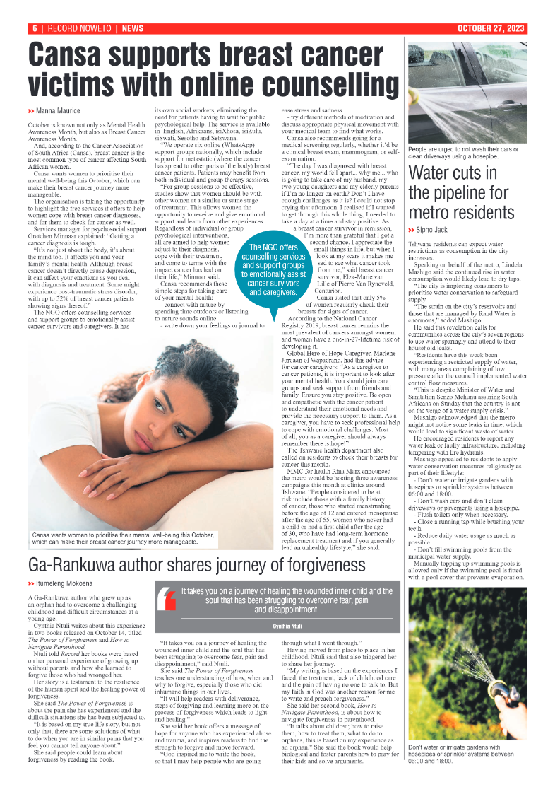 Rekord Noweto 27 October 2023 page 6