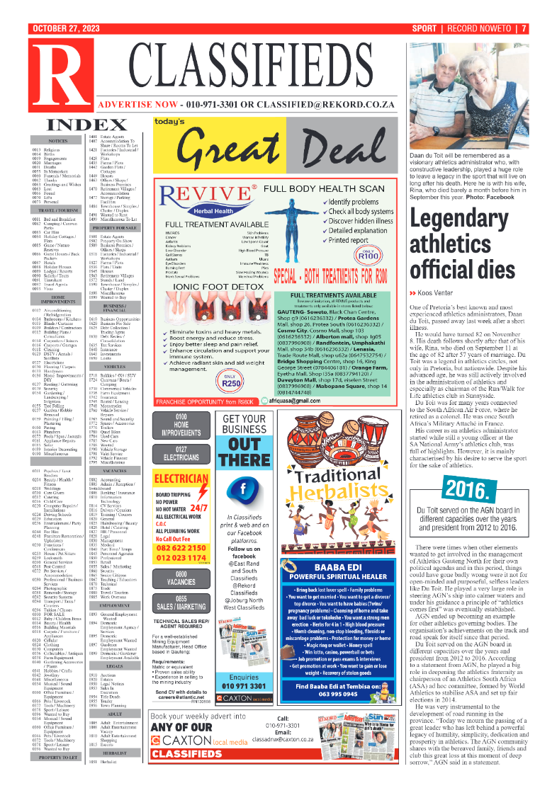 Rekord Noweto 27 October 2023 page 7