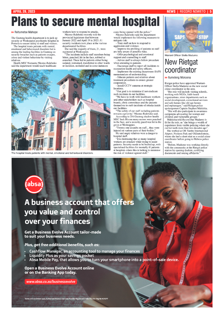 Rekord Noweto  28 April 2023 page 5