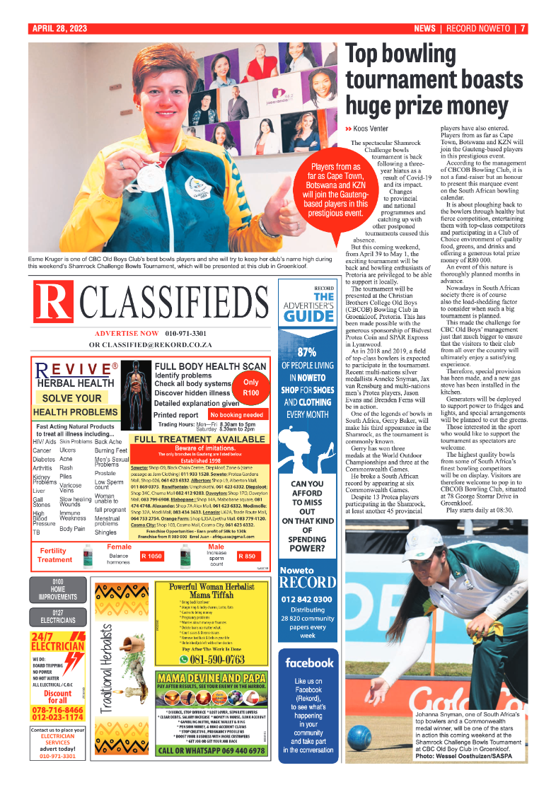 Rekord Noweto  28 April 2023 page 7