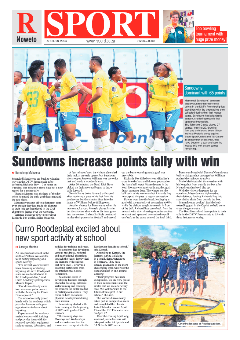 Rekord Noweto  28 April 2023 page 8
