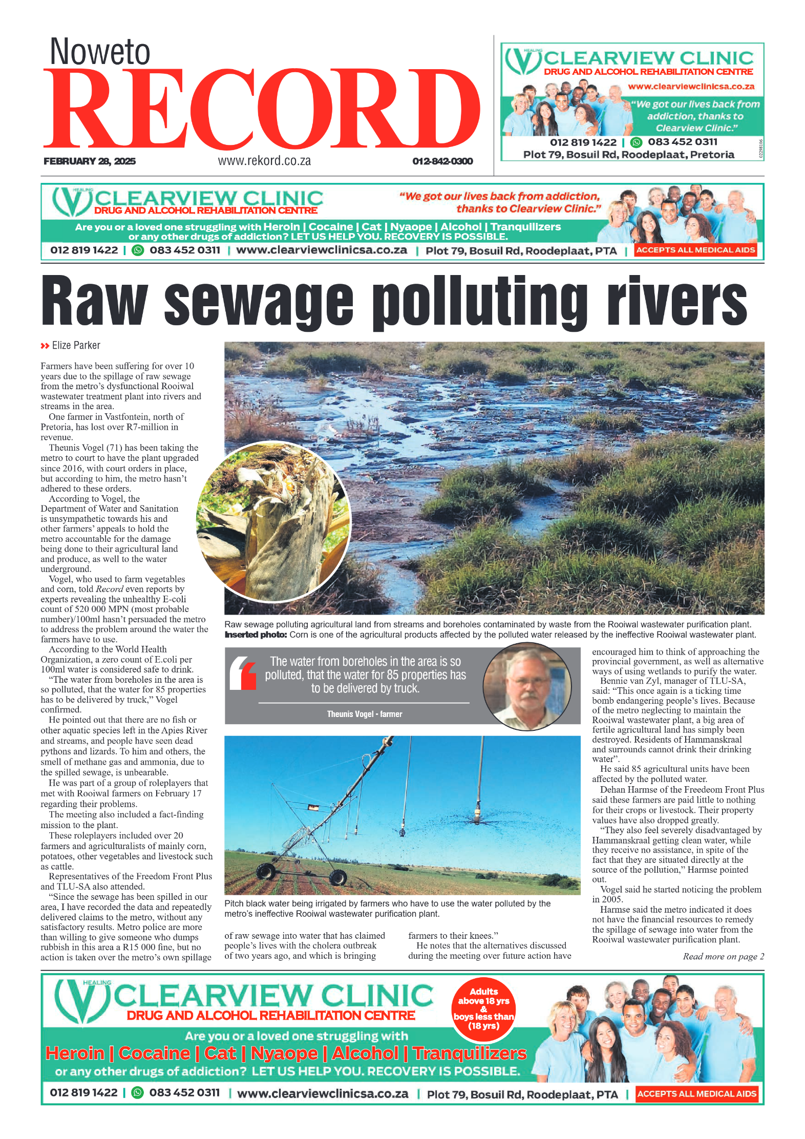 Rekord Noweto 28 February 2025 page 1