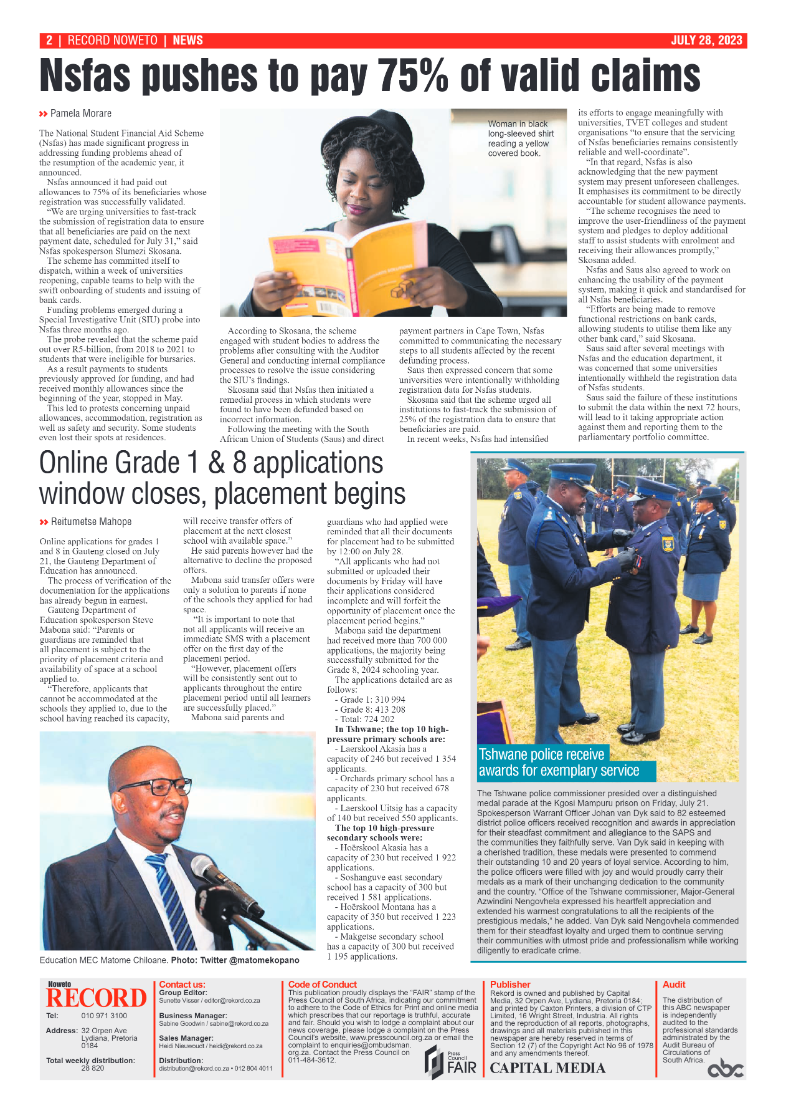 Rekord Noweto 28 July 2023 page 2