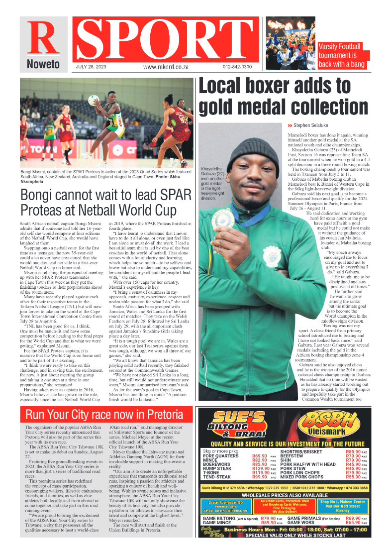Rekord Noweto 28 July 2023 page 8