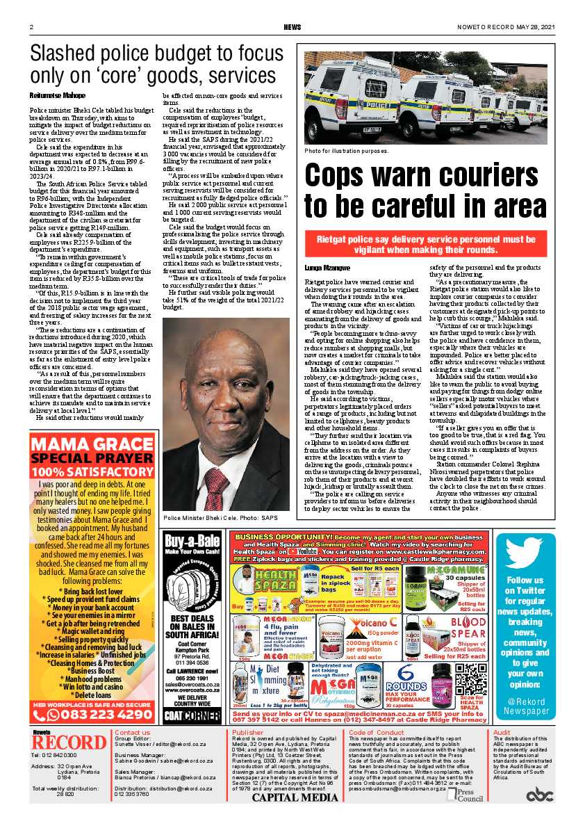 Rekord Noweto 28 May 2021 page 2