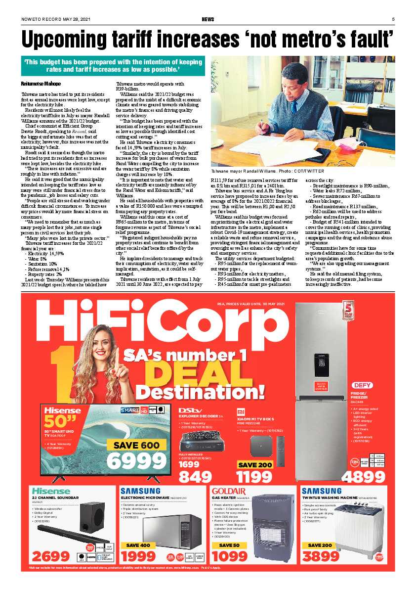 Rekord Noweto 28 May 2021 page 5