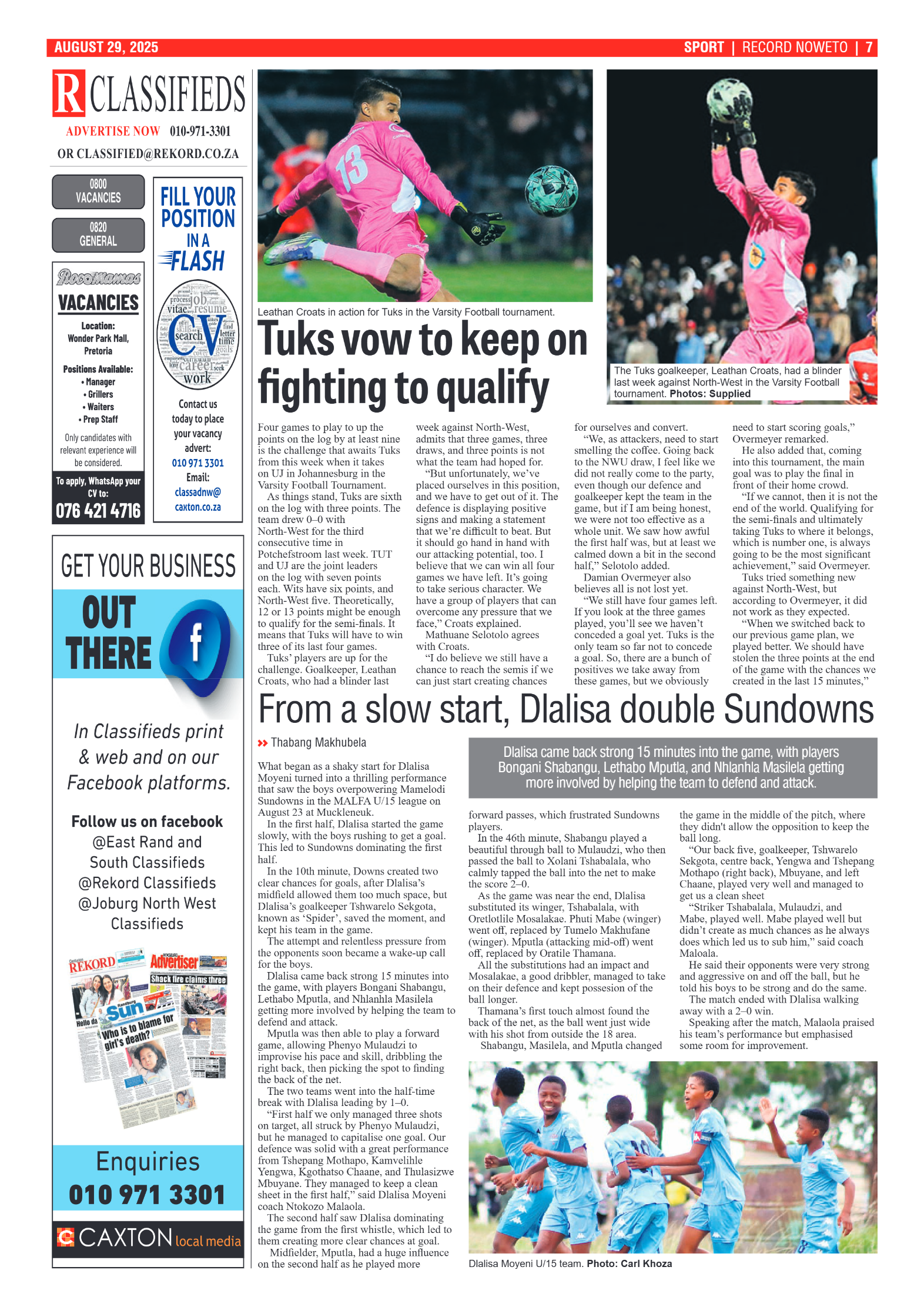 Rekord Noweto 29 August 2025 page 7