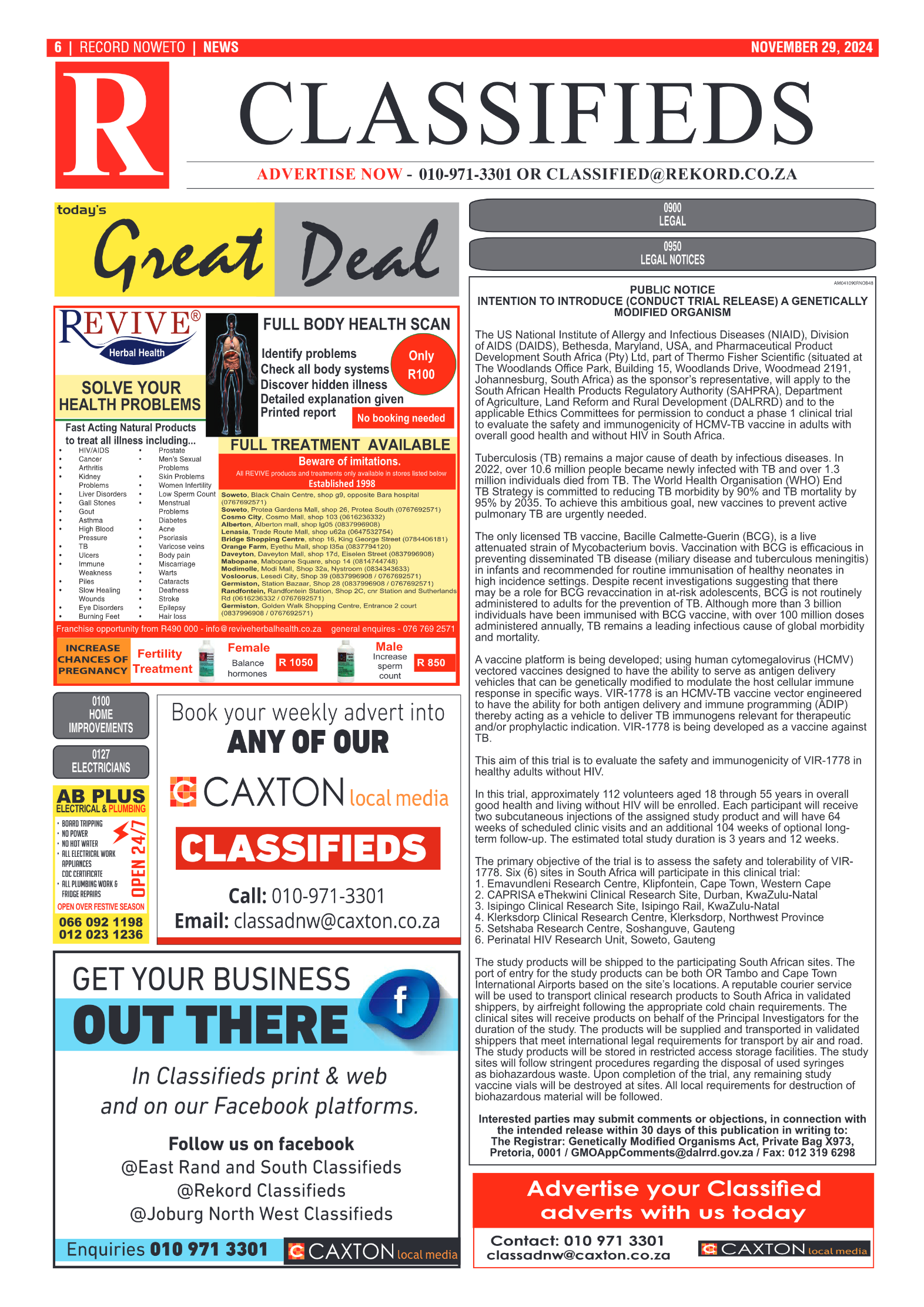 Rekord Noweto 29 November 2024 page 6