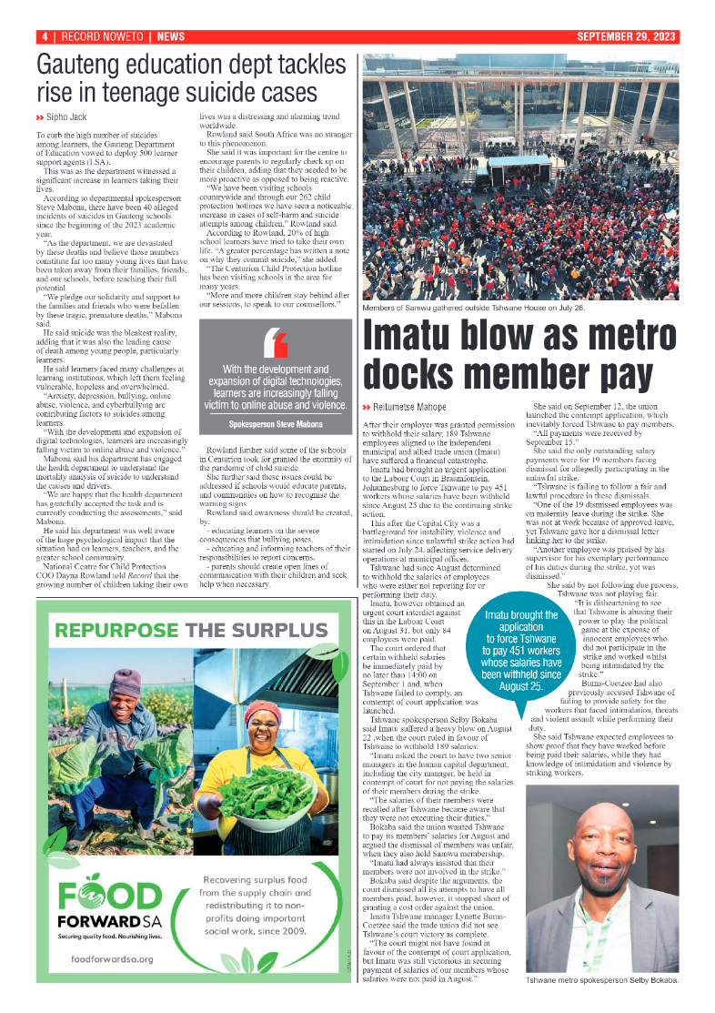 Rekord Noweto 29 September 2023 page 4