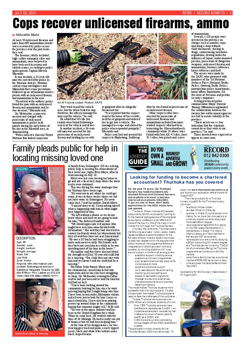 Rekord Noweto 30 July 2021 page 3