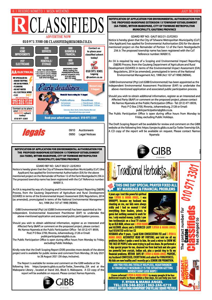 Rekord Noweto 30 July 2021 page 6