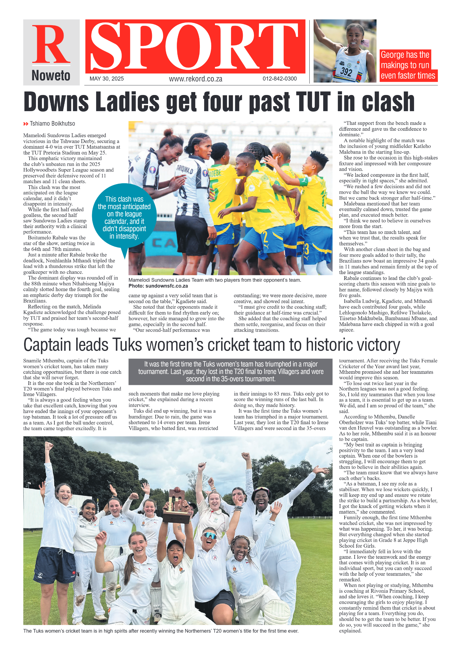 Rekord Noweto 30 May 2025 page 8