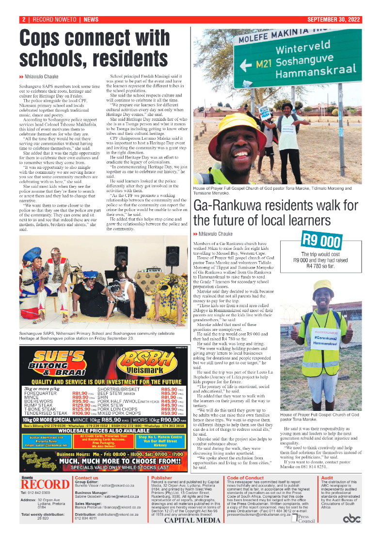 Rekord Noweto 30 September 2022 page 2