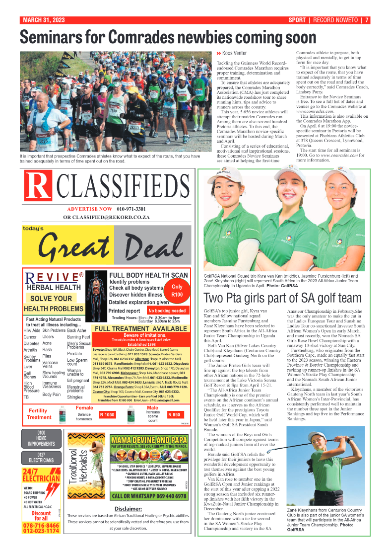 Rekord Noweto 31 March 2023 page 7