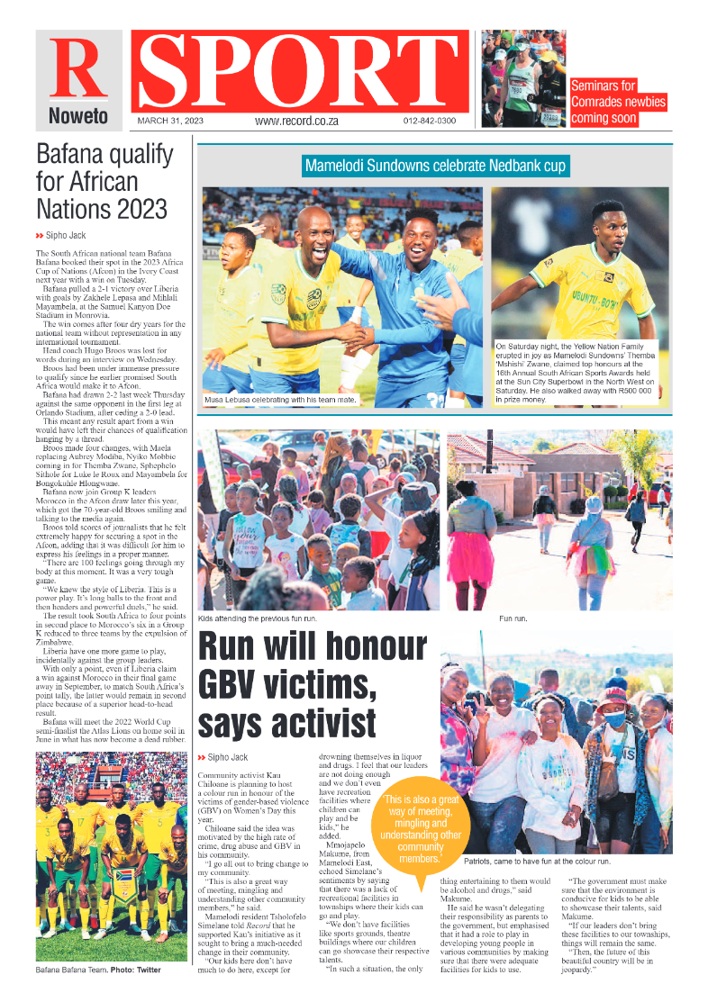 Rekord Noweto 31 March 2023 page 8