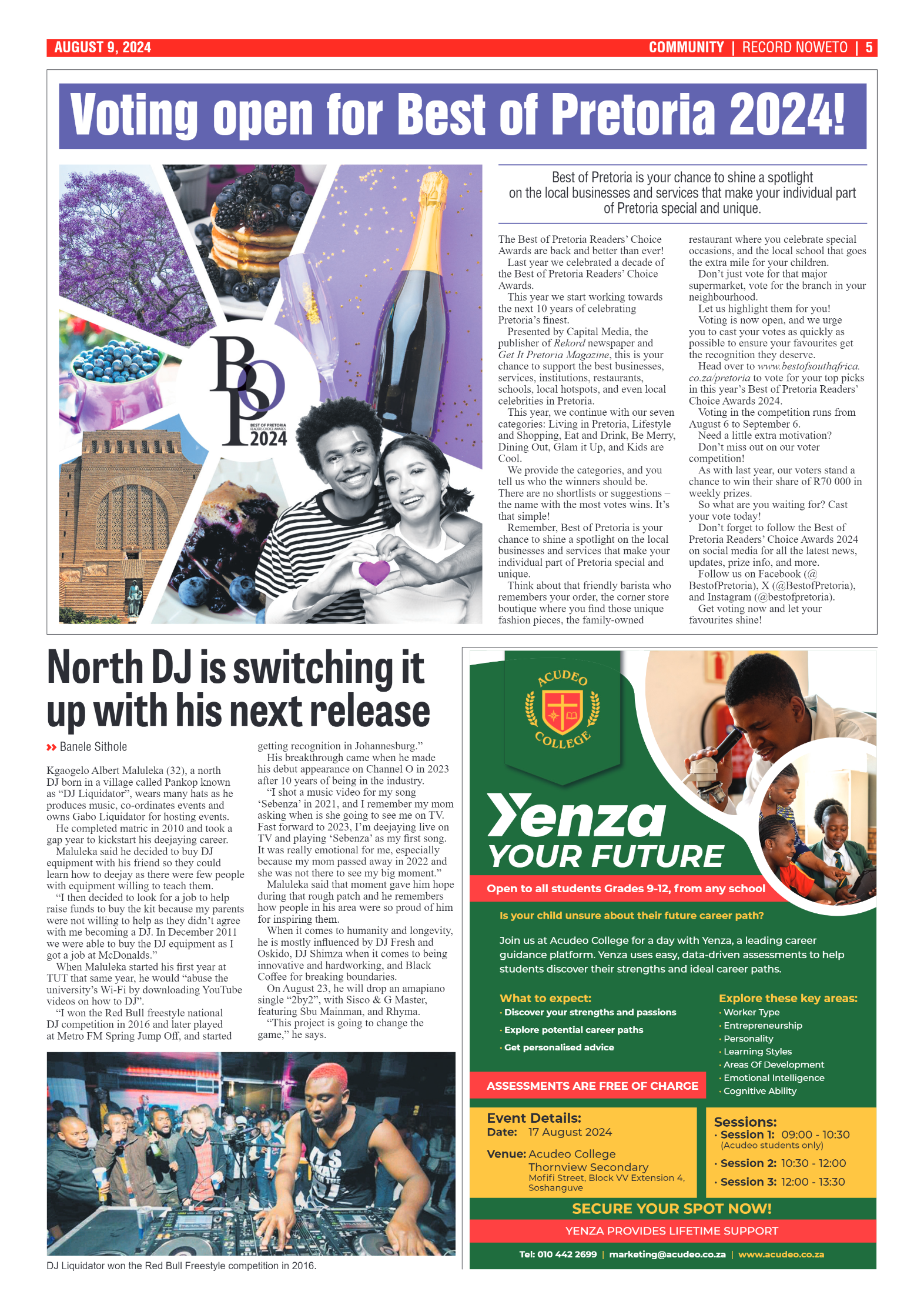 Rekord Noweto 9 August 2024 page 5